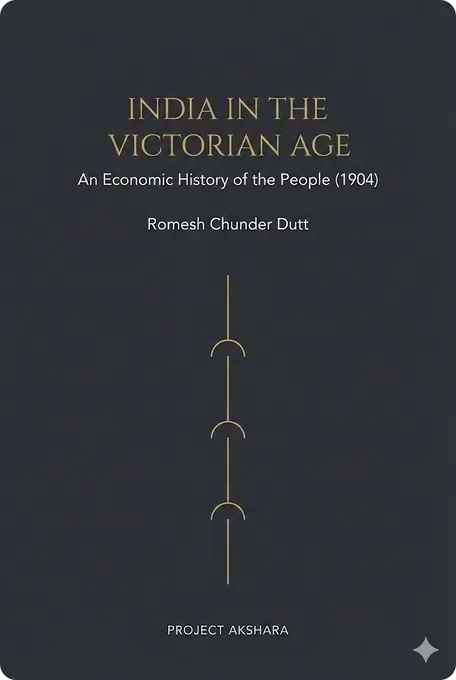 India in the Victorian Age: An Economic History of the People cover