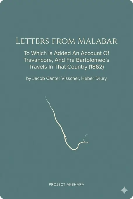 Letters from Malabar cover